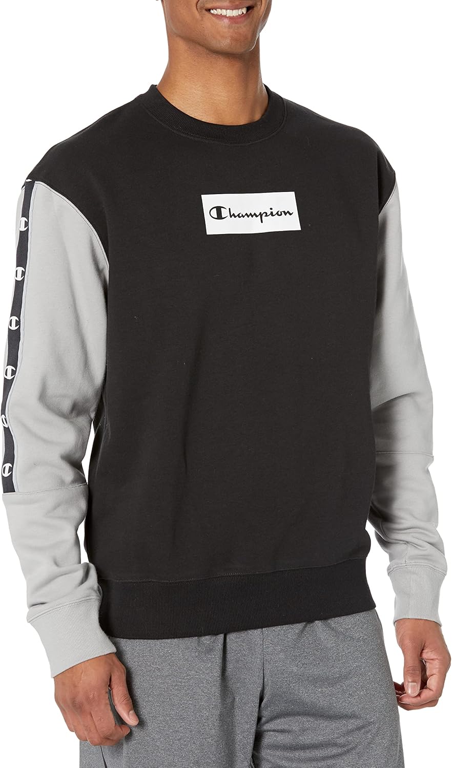 Champion Logo Fleece Sweatshirt - Premium Comfort