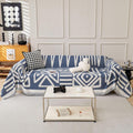 Boho Couch Cover Sectional Sofa Cover for 2 Cushion Loveseat - Durable