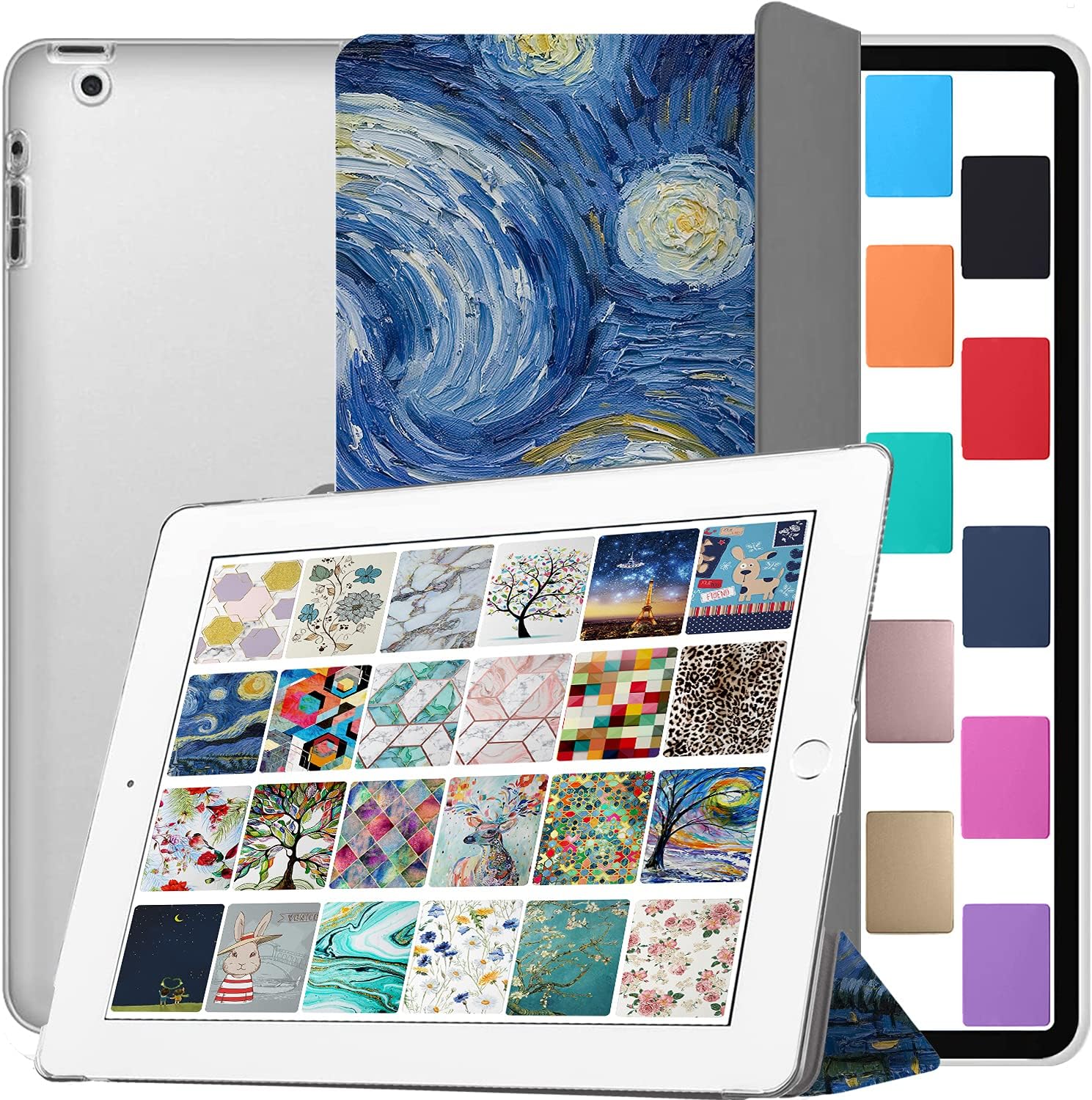 DuraSafe Cases for iPad 9.7 Inch - Starry Night Design