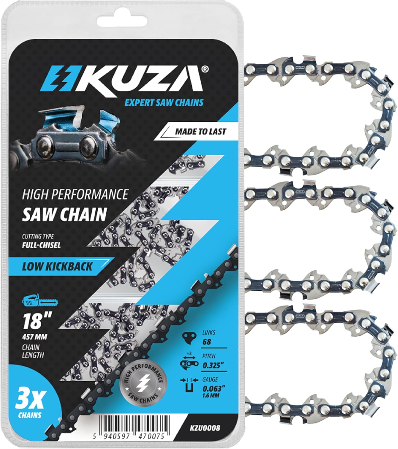 STIHL 18 Inch Chainsaw Chain for Safe and Efficient Cutting