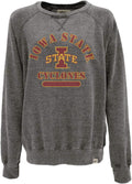 Blue 84 Women's Burnout Crewneck Sweatshirt - Vintage Cyclones Pride