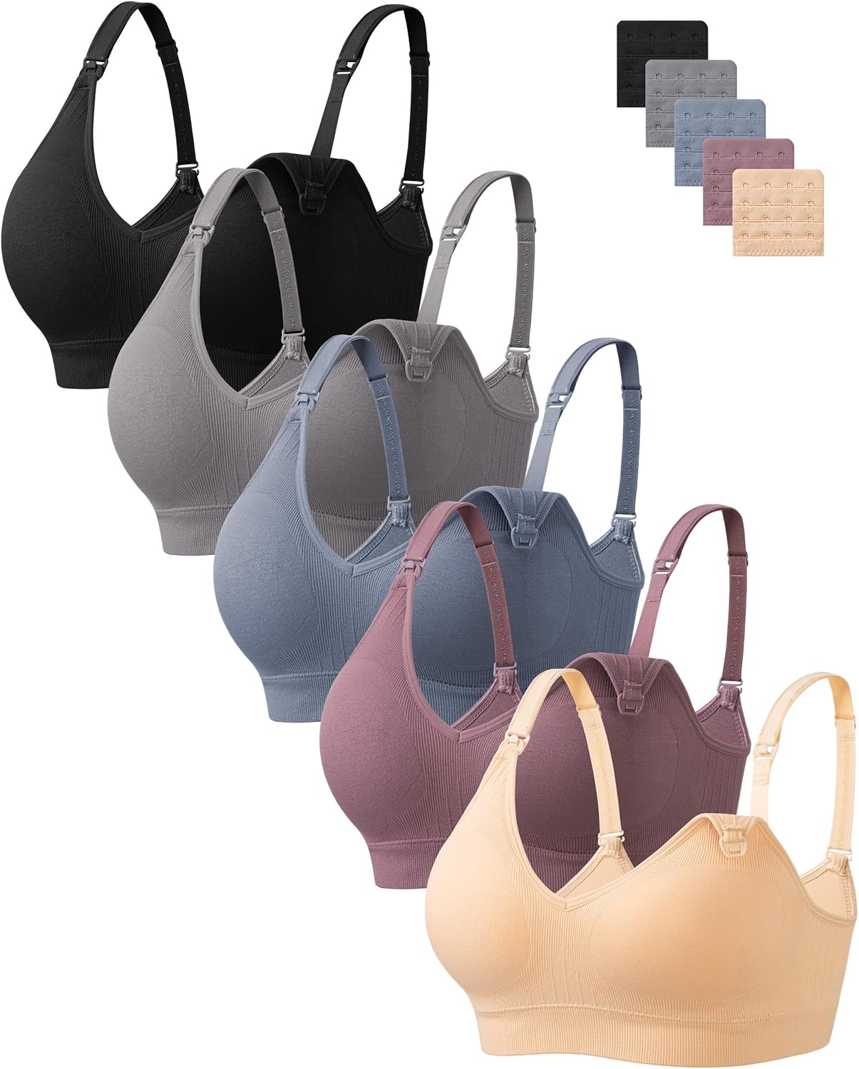 HBselect Nursing Bras for Breastfeeding Comfort and Support