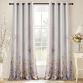 NICETOWN Extra Long Botanical Blackout Curtains for Cozy Spaces