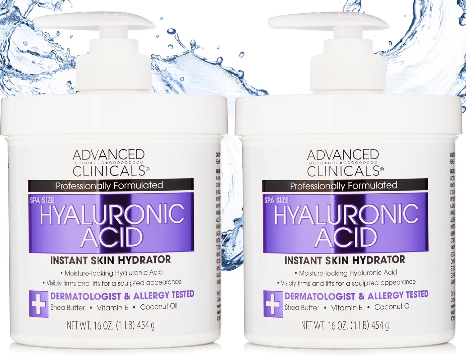 Hyaluronic Acid Moisturizer Body Cream for Hydrated Skin