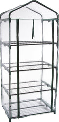 4 Tier Mini Greenhouse - Portable Greenhouse for Indoor Use
