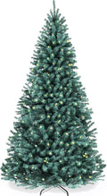 12ft Premium Pre-Lit Artificial Christmas Tree for Holiday Decor