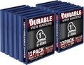 Samsill Durable 1 inch 3 Ring D-Ring Binder - Sturdy, Eco-Friendly