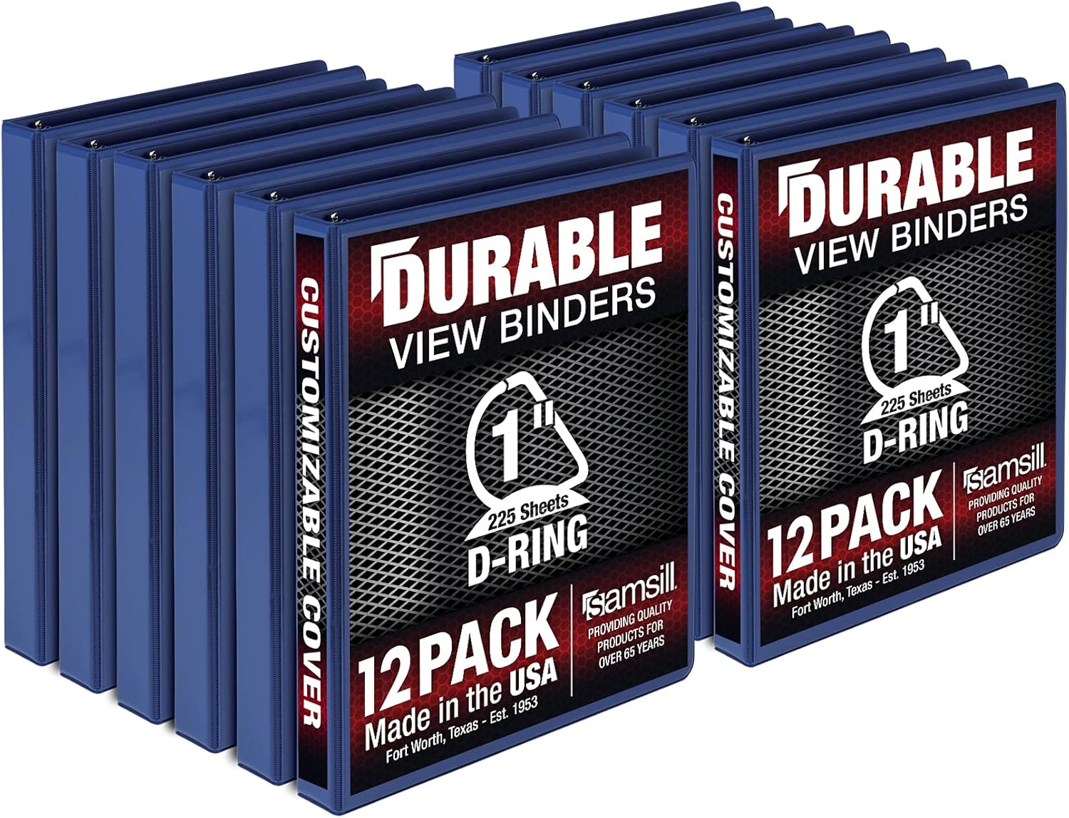 Durable 1 Inch 3 Ring Binder for Eco-Friendly Document Storage