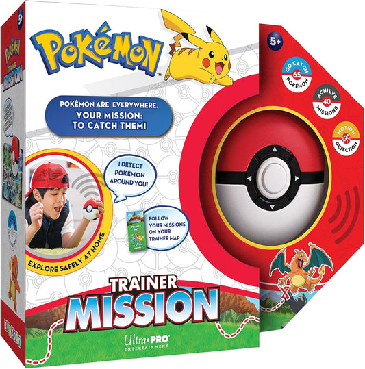 Ultra Pro Pokemon Trainer Mission Toy - Interactive Poke Ball Game
