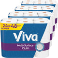 Viva Multi-Surface Cloth Paper Towels, 24 Double Rolls - Absorbent