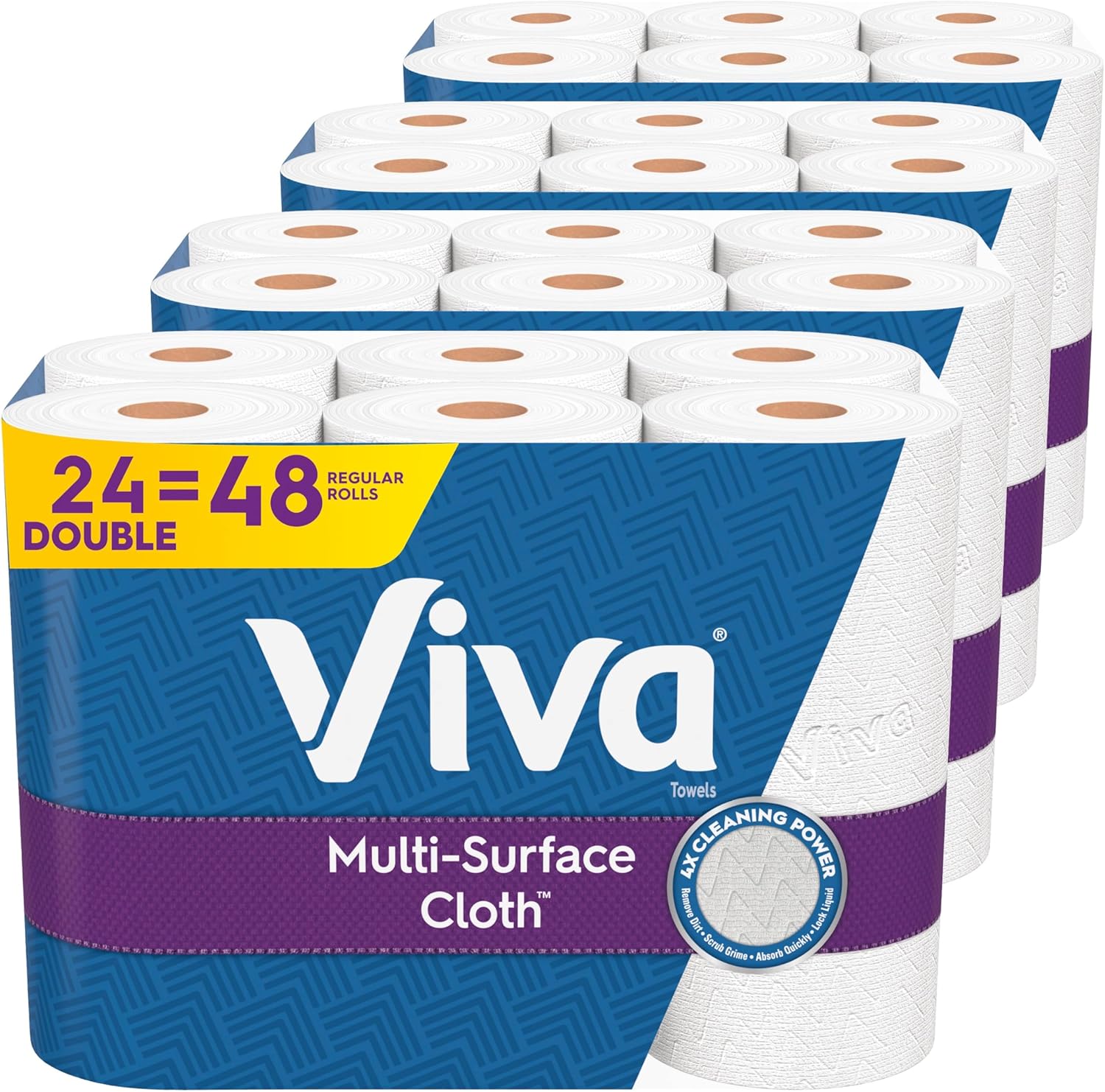 Viva Multi-Surface Cloth Paper Towels for Exceptional Cleaning