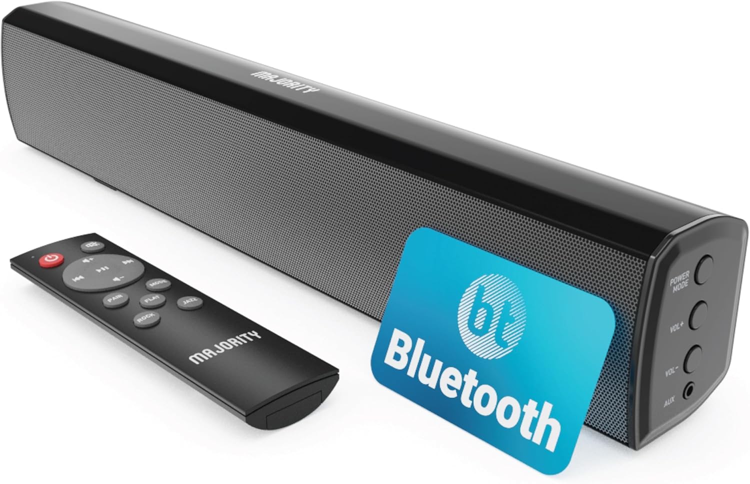Majority Bowfell 15 Inch Sound Bar for TV and PC Audio