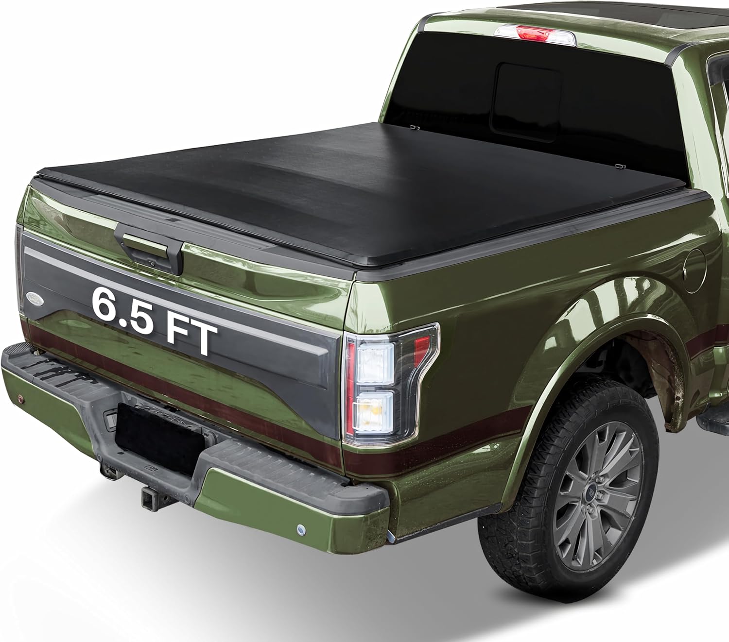 Perfit Liner 6.5 FT Quad-Fold Tonneau Cover for Ford F-150