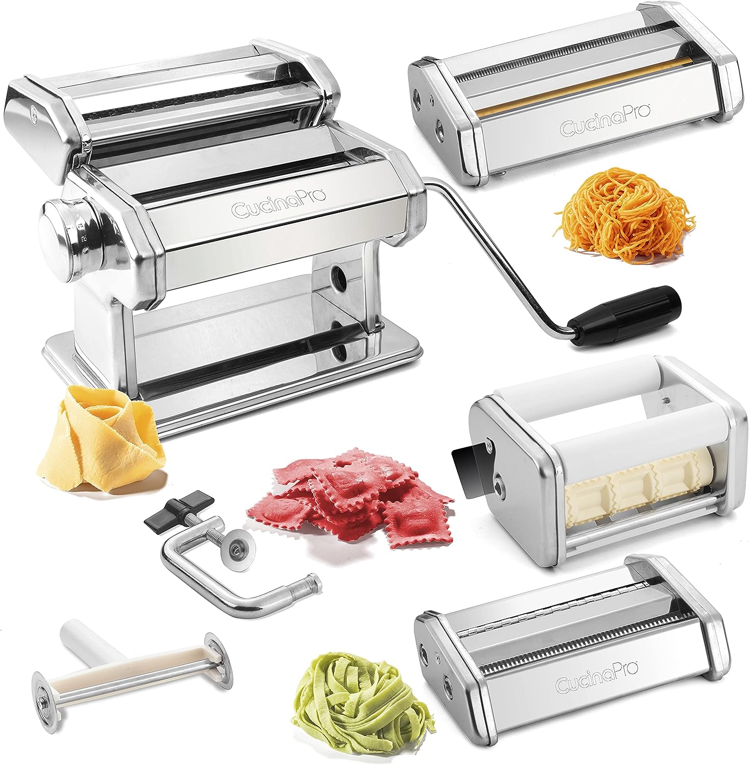 CucinaPro Pasta Maker Set: Homemade Italian Delights