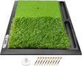 JAYA Golf Hitting Mat with Heavy Rubber Base - Foldable Practice Mat