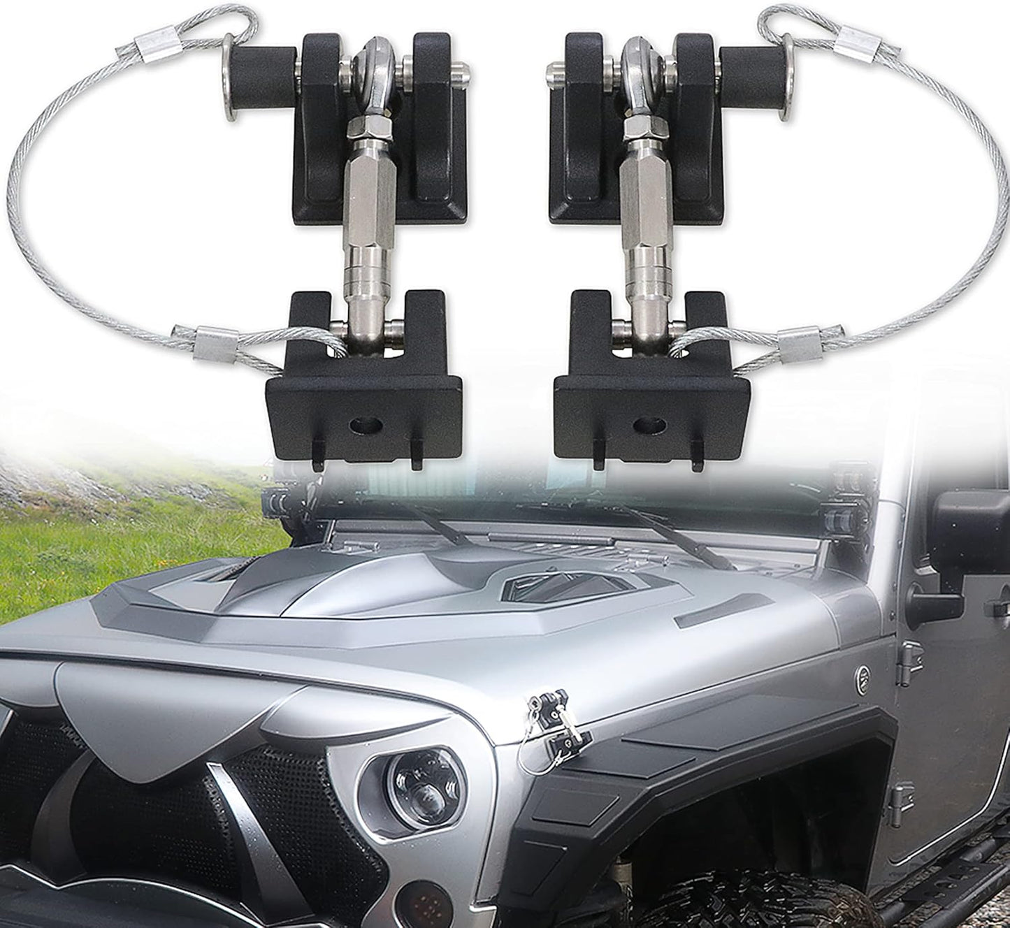 JK Hood Latches for Jeep Wrangler JK Unlimited 2007-2018 Review
