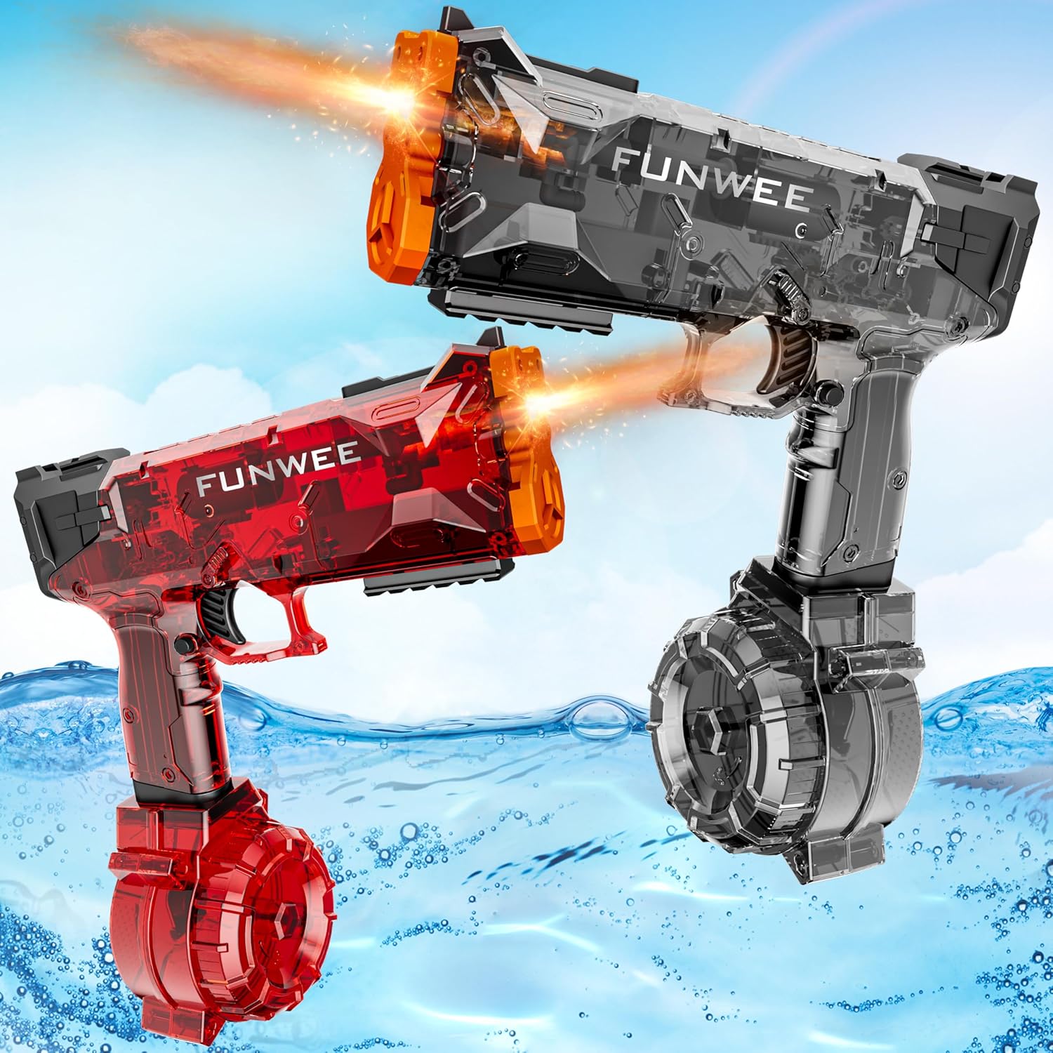 2025 New Upgrade Electric Water Guns for Adults and Kids Fun