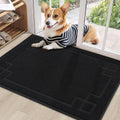 BEQHAUSE Door Mat 24 in x 36 in - Absorbent Low-Profile Entry Rug
