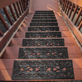 Rubber Stair Treads 10ft X 30ft Non-Slip 5 Pack - Durable Outdoor Use