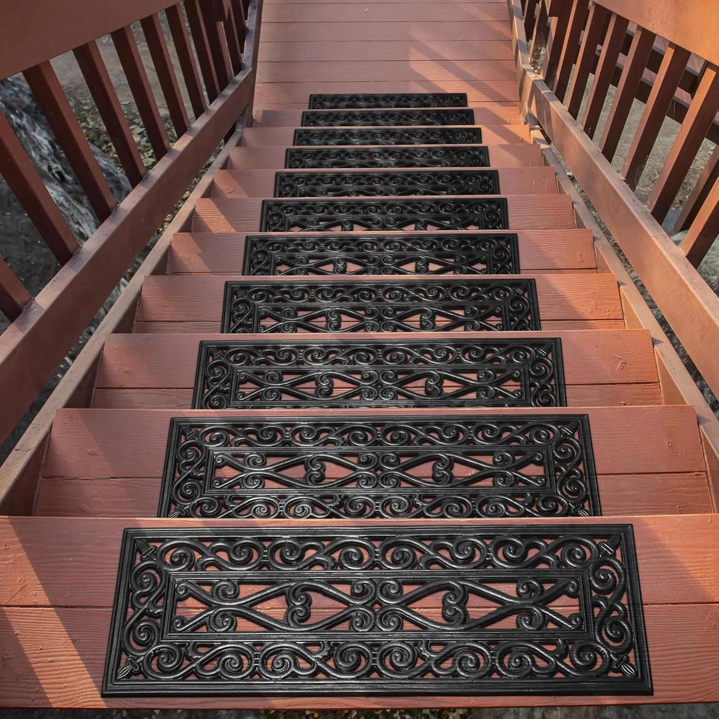 Non-Slip Rubber Stair Treads for Safe and Durable Steps