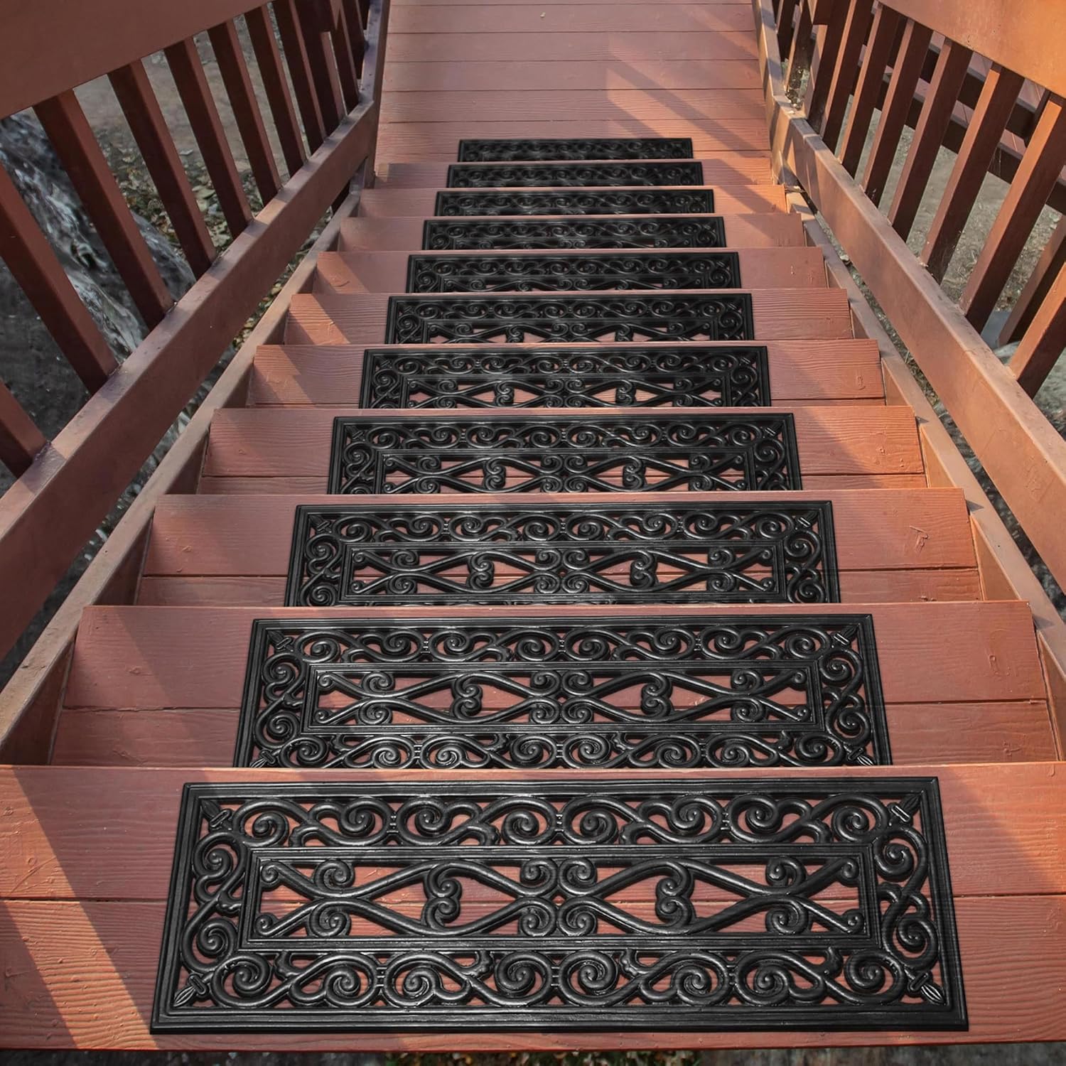 Non-Slip Rubber Stair Treads for Safe and Durable Steps