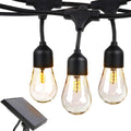 Brightech Ambience Pro 48 ft Solar Outdoor String Lights - Warm 3000K