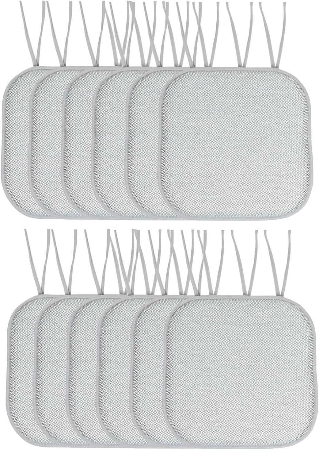 Chair Cushion Memory Foam Pads with Ties for Ultimate Comfort