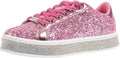 LUCKY STEP Women's Platform Glitter Sneakers - Sparkly (Style ZPLB)