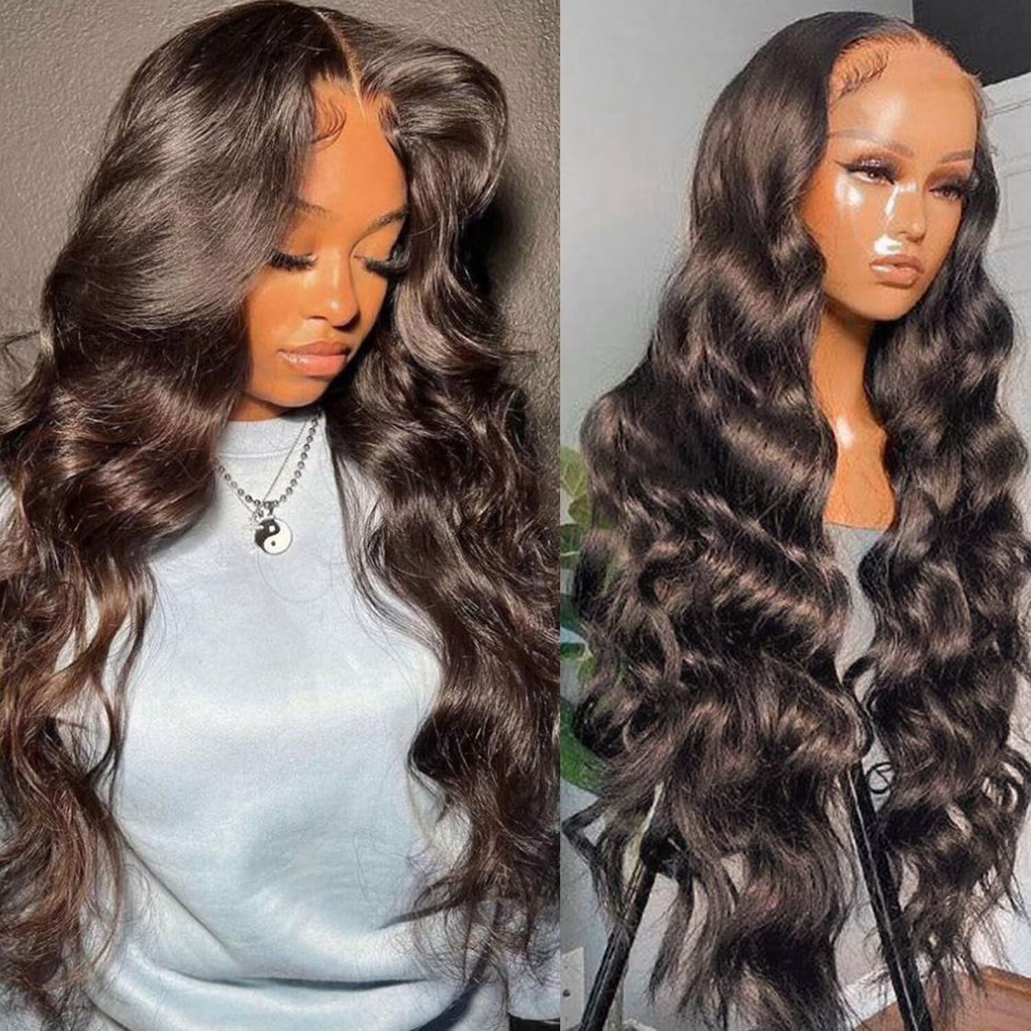 Lemoda 210% Density Body Wave Lace Frontal Wig 20Inch Review