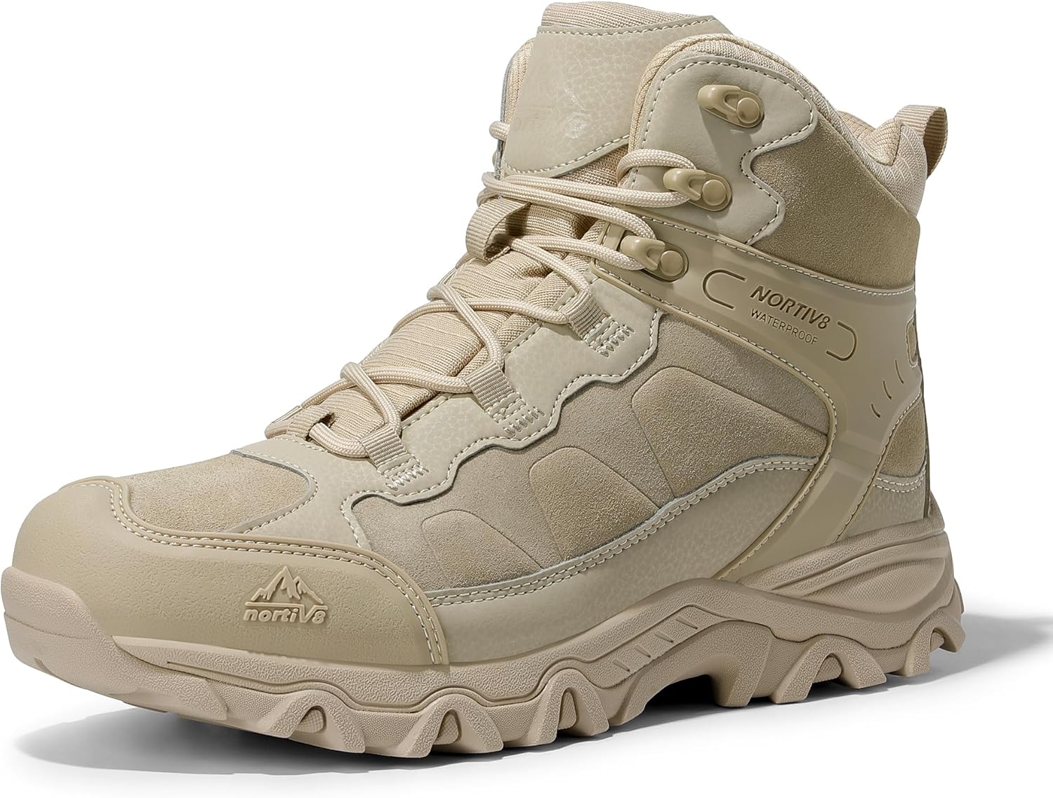 NORTIV 8 Men's Waterproof Hiking Boots for Outdoor Adventures