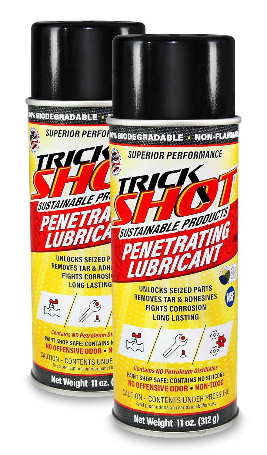Trick Shot 3 in 1 Penetrating Lubricant Oil - Eco-Friendly Solution