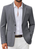 Men's Casual Blazer Slim Fit Two Button Sport Coat - Lightweight