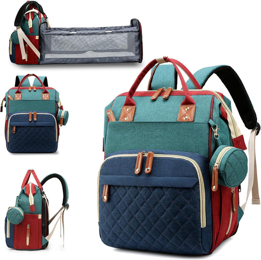Diaper Bag with Changing Station - Waterproof 3 in 1 Backpack