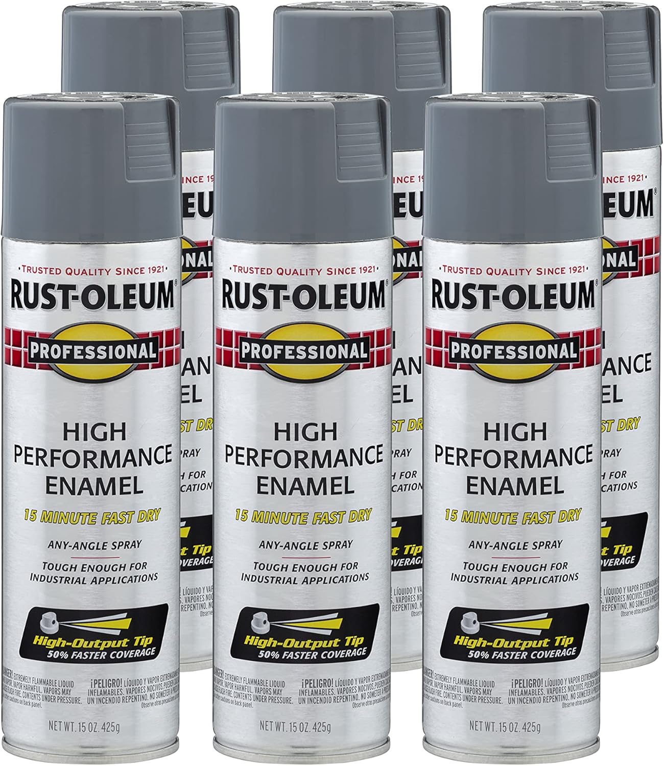 Professional High Performance Enamel Spray Paint for Tough Surfaces