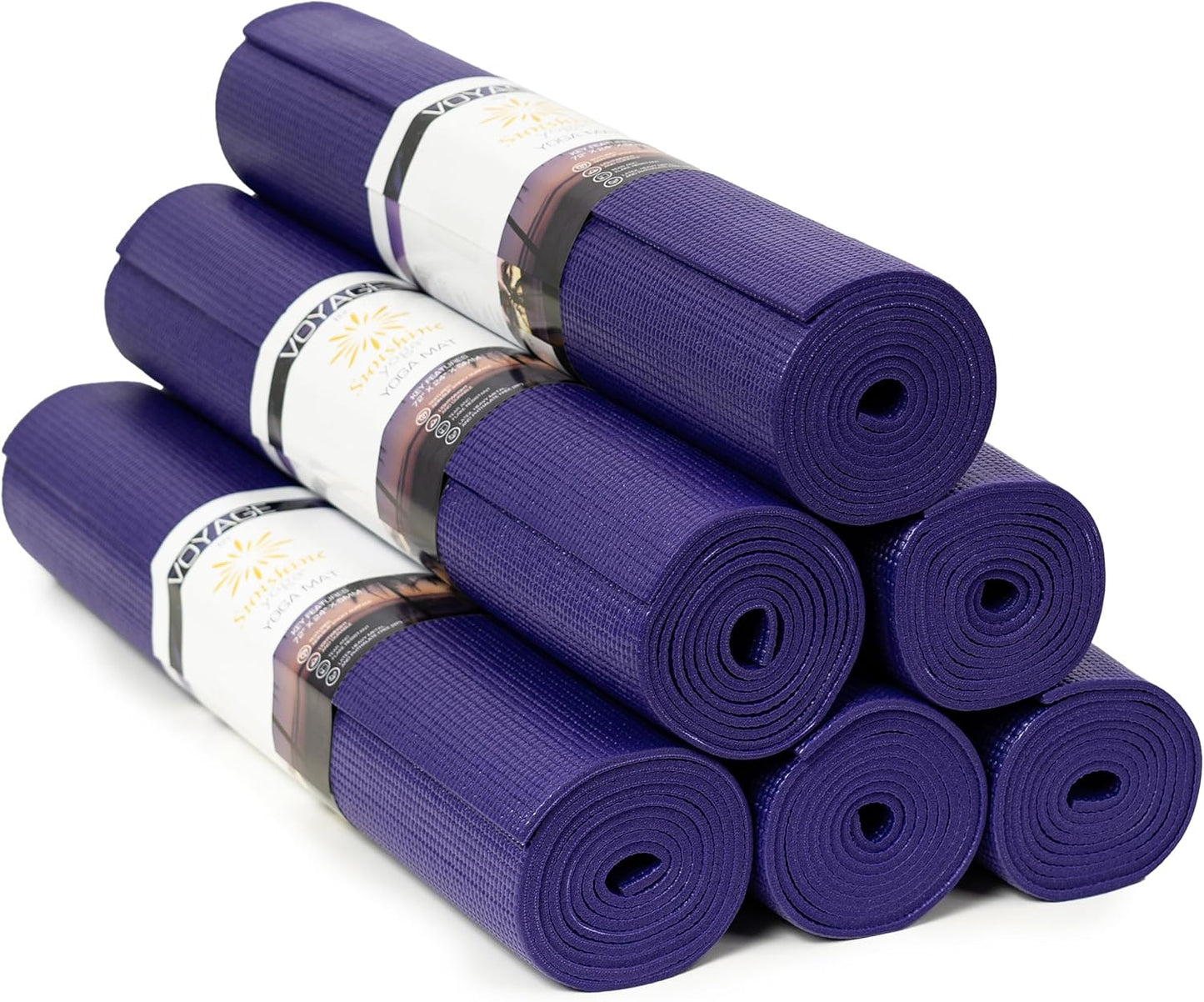 Sunshine Yoga Voyage Yoga Mat Set for Professional Workouts