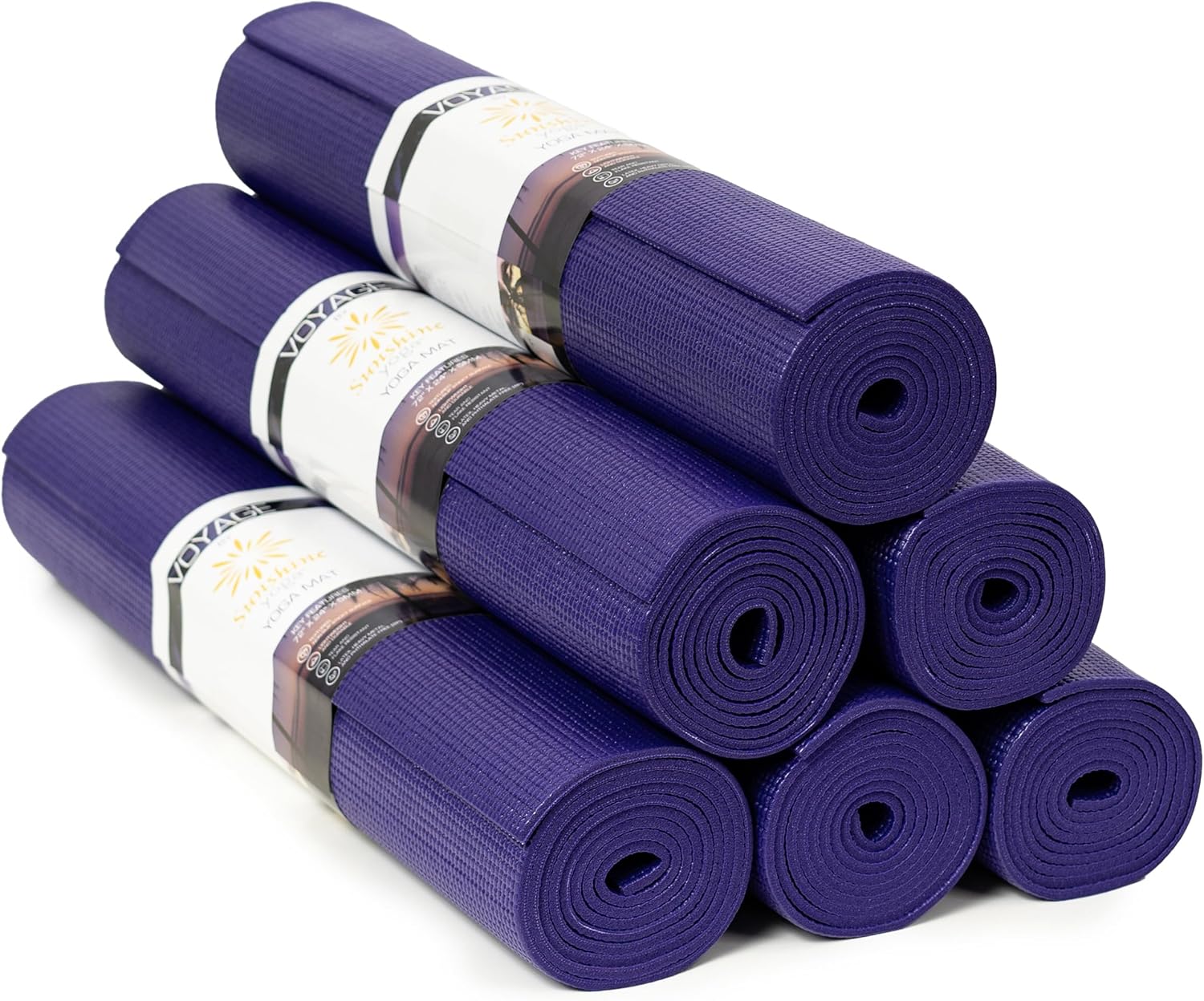 Sunshine Yoga Voyage Yoga Mat Set for Professional Workouts