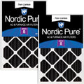 Nordic Pure 16x24x4 Pure Carbon Pleated Odor Reduction Filter - MERV 8
