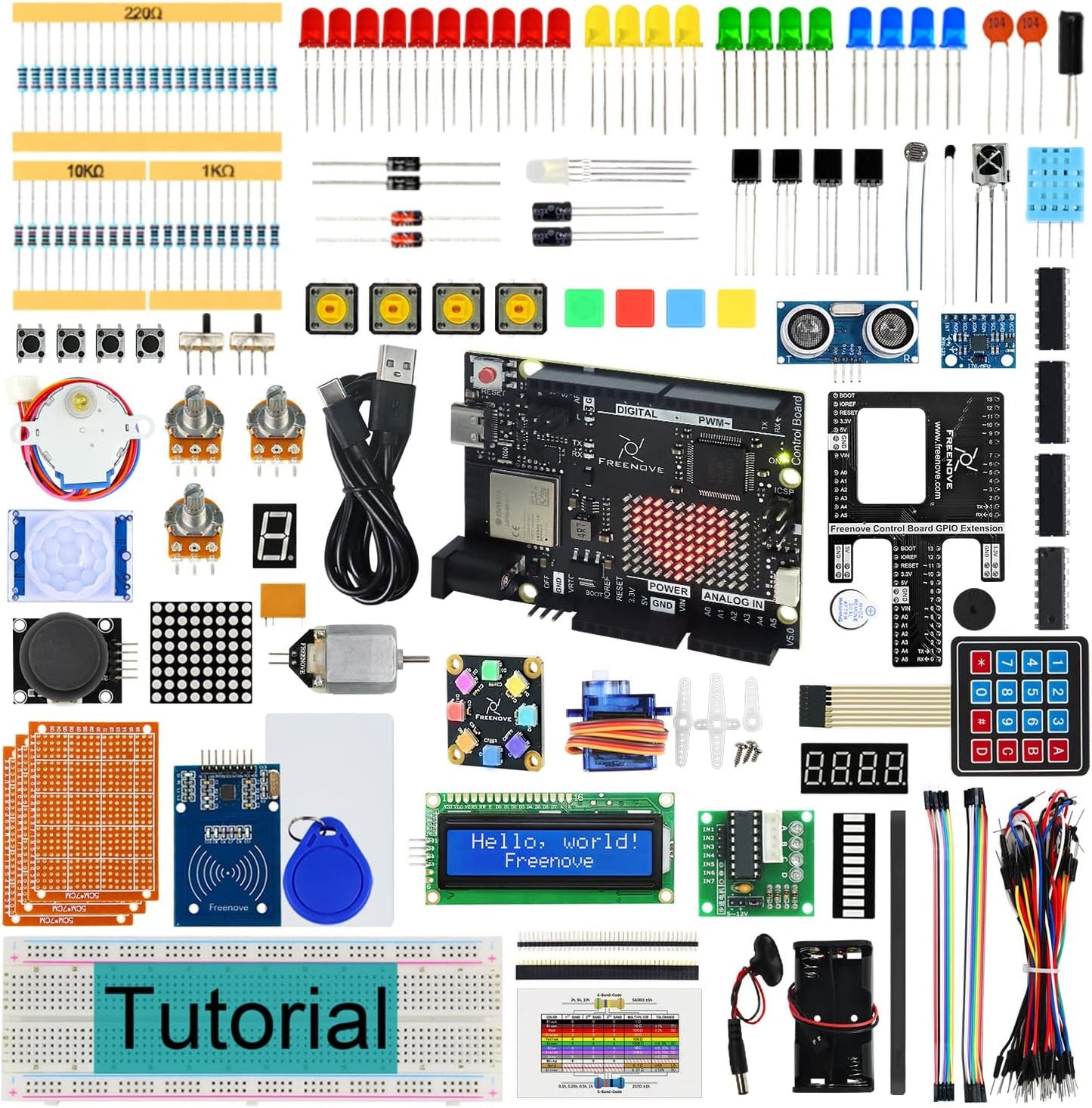 Freenove Ultimate Starter Kit with ESP32-S3 for Arduino IDE