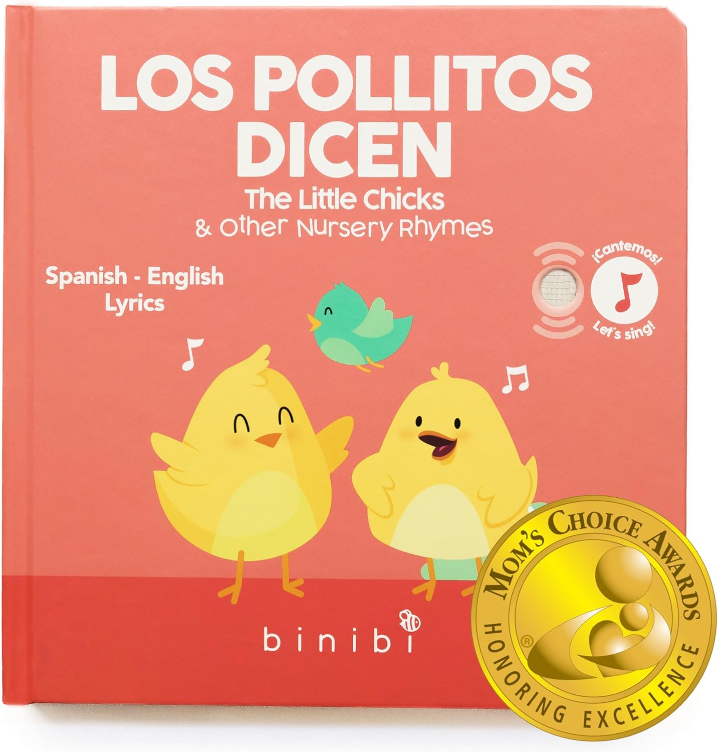 Spanish Nursery Rhymes Sound Book by Binibi