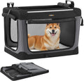 Feandrea Collapsible Dog Crate for Medium Dogs, 30-Inch Travel