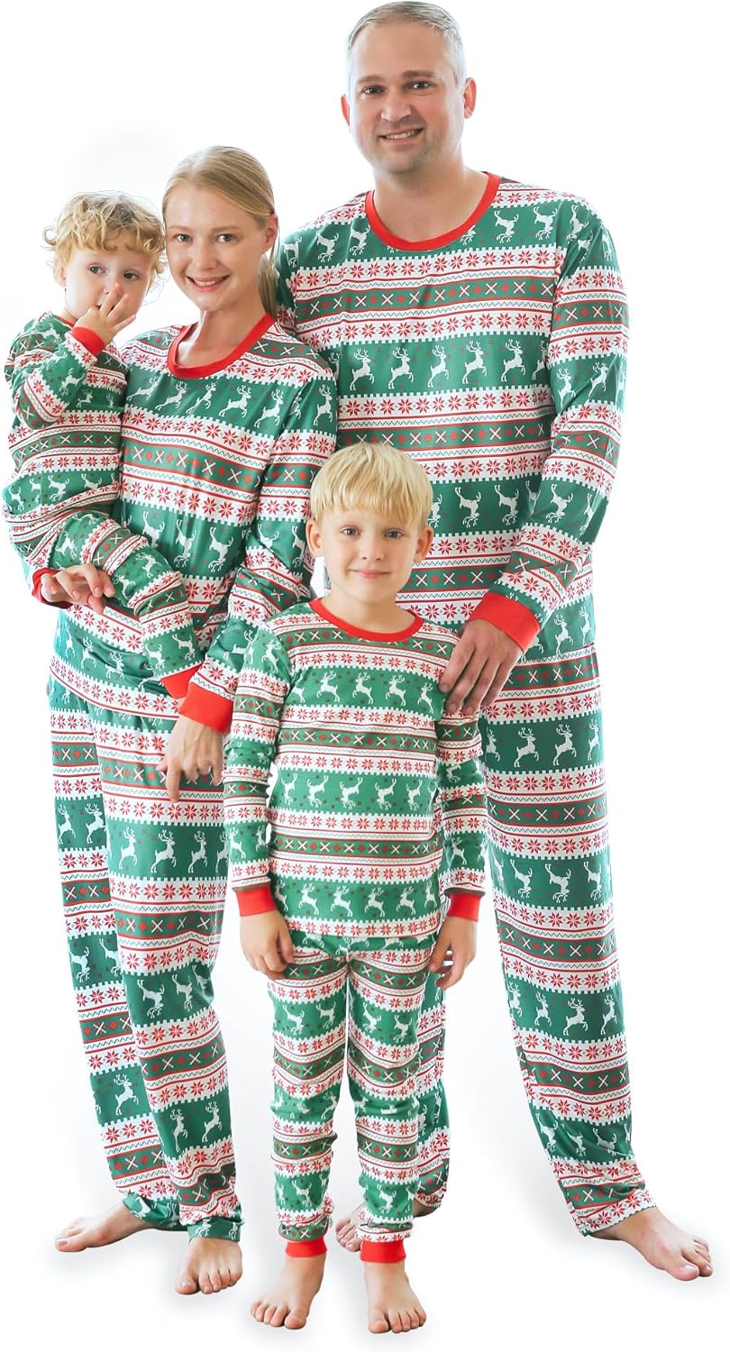 Matching Family Pajama Set for Christmas and Halloween Fun