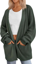 LILLUSORY Womens Oversized Cardigans Soft Knit Cardigan Sweater just