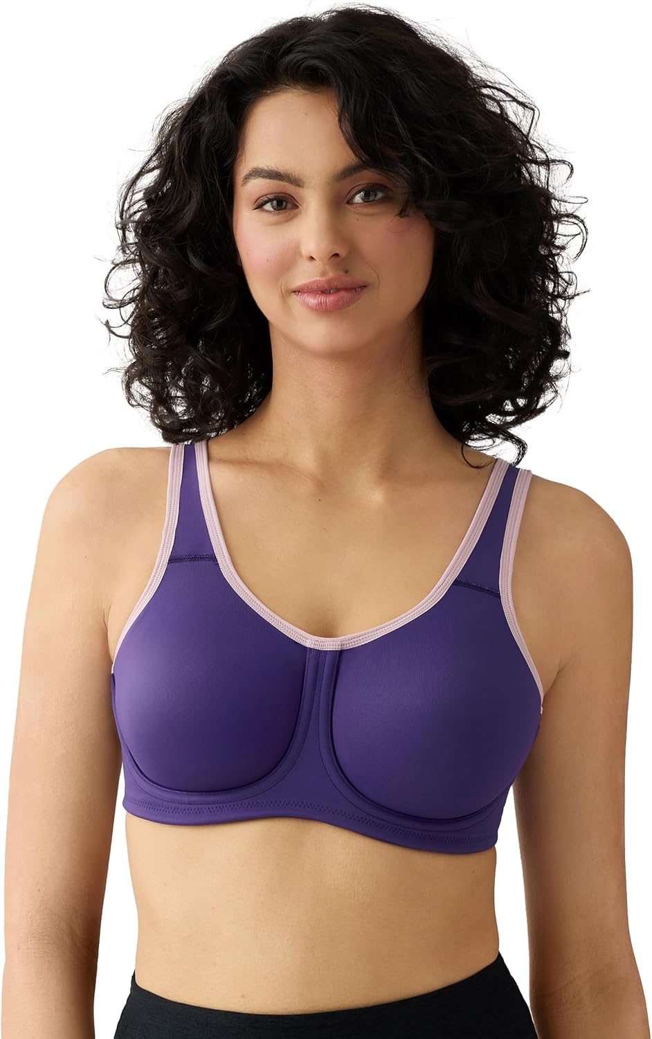 Wacoal Women's Simone Sport Unlined Full Coverage Underwire Bra