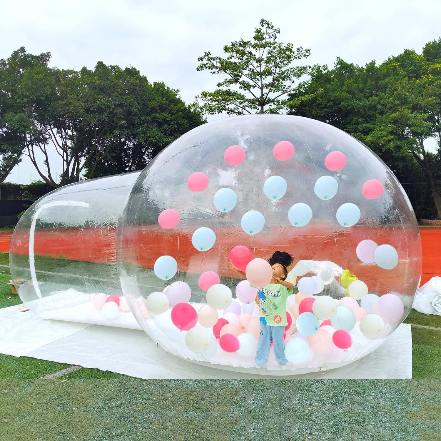 10ft Clear Dome Bubble Tent: DIY Camping Bliss
