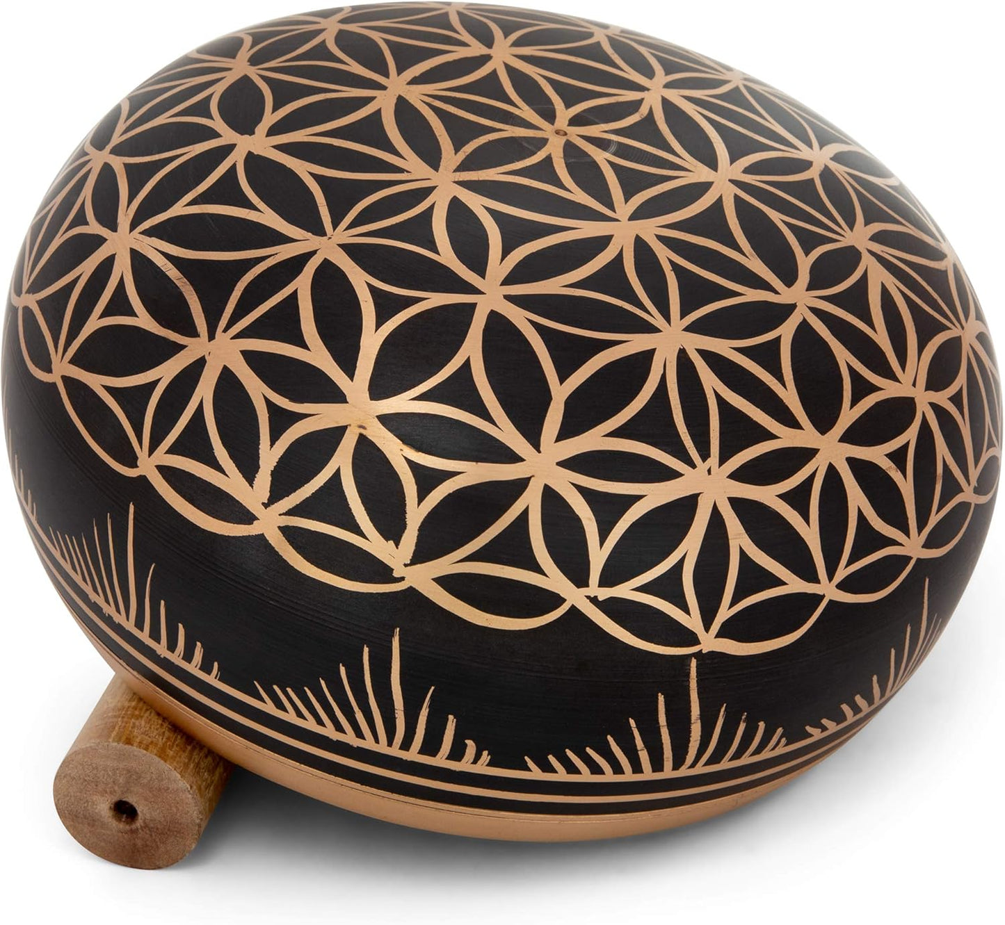 6 inch Flower of Life Singing Bowl Set for Mindfulness and Zen