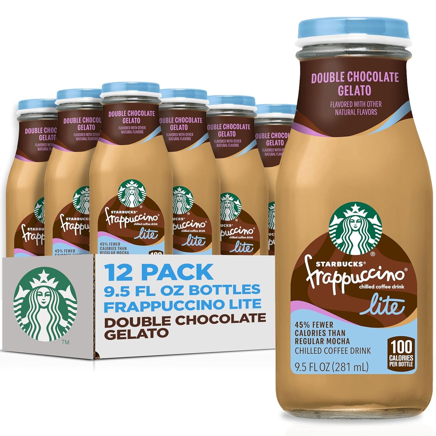 Starbucks Frappuccino Lite Chocolate Gelato 100 Calorie Drink