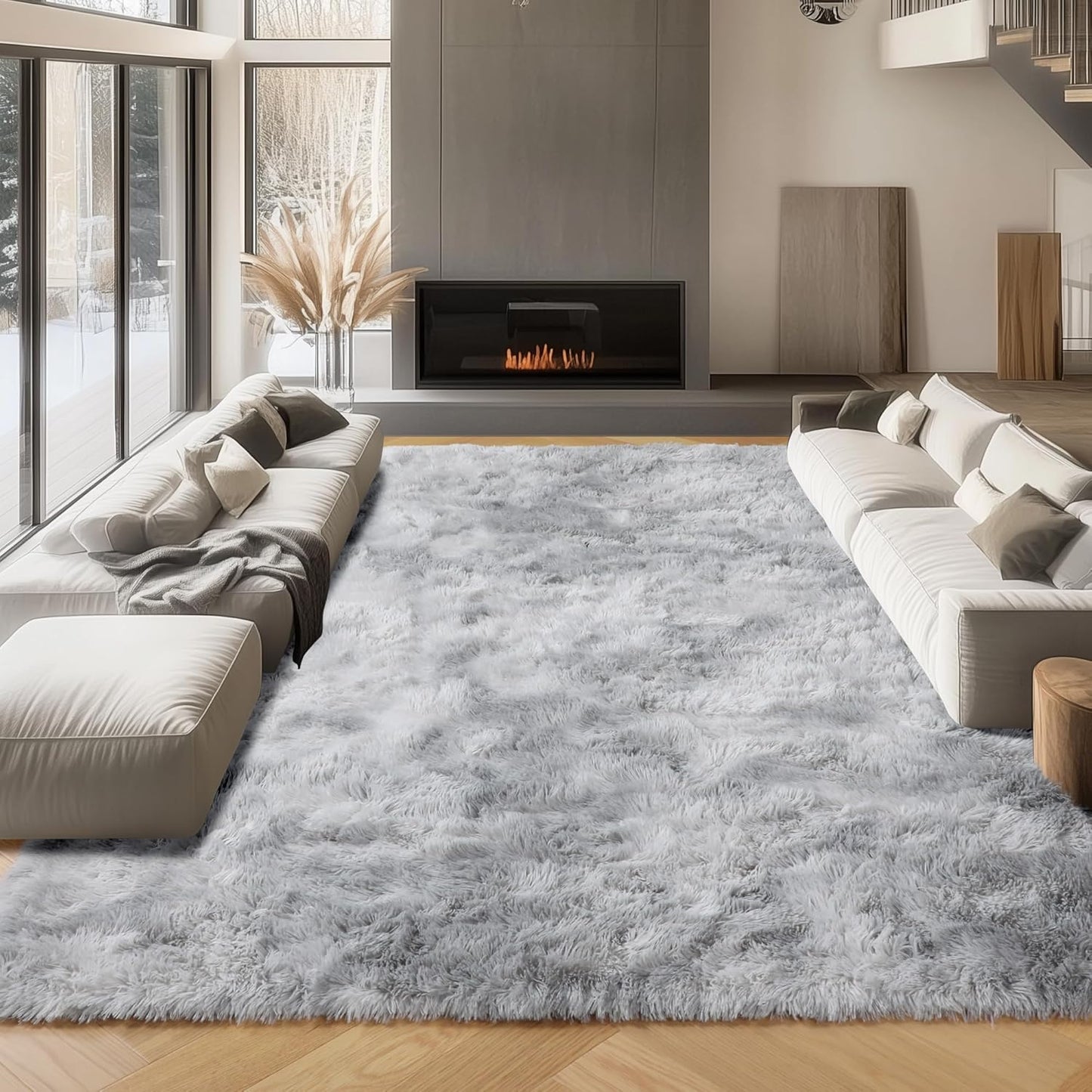 ONASAR 8x10 Area Rugs for Living Room, Soft Plush Shag Carpet