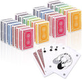 Zubebe 24 Pack Playing Cards Jumbo Index Large Print Decks - Bright