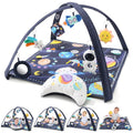 Peanutshell Unisex Baby Play Gym & 7-in-1 Play Mat - Space Theme