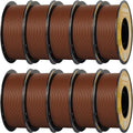 Matte PLA Filament 1.75mm 10kg Night Brown - Smooth Matte Finish